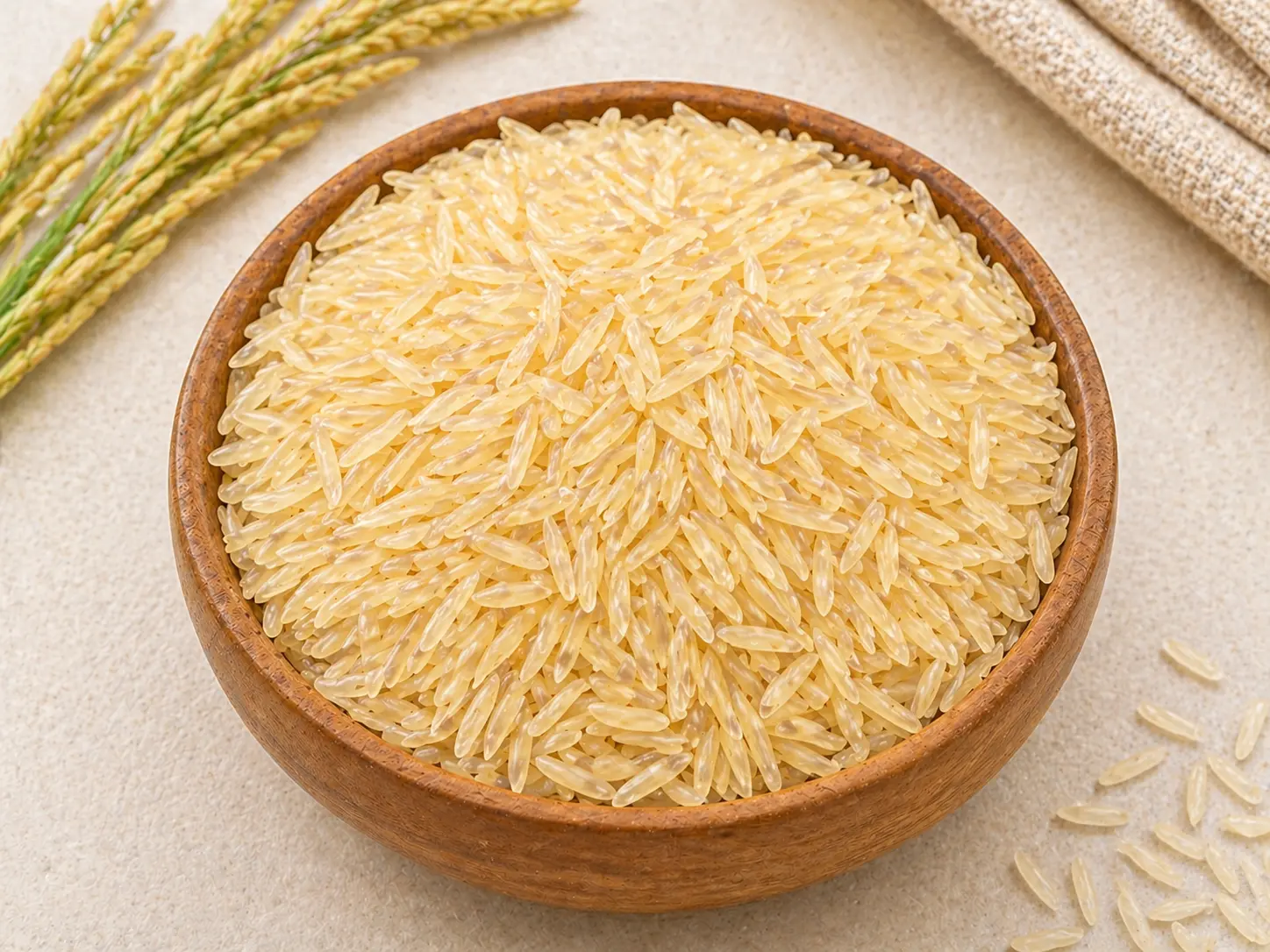 1121 Golden Sella Basmati Rice aged golden long grain rice