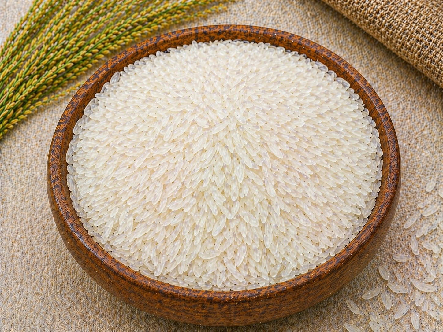 Sarbathi Steam Non Basmati Rice premium white grains
