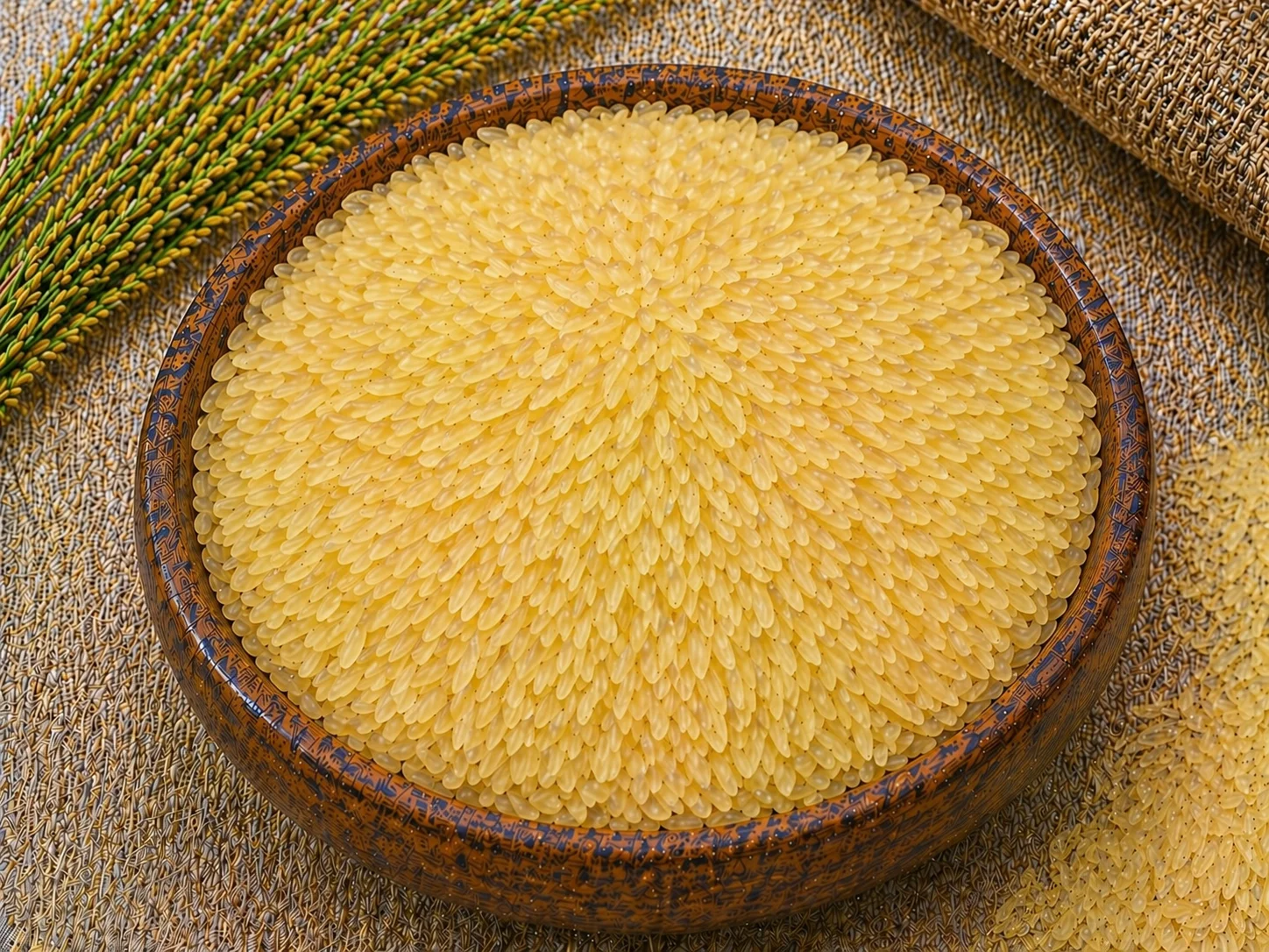 RH10 Golden Sella Non Basmati Rice golden export rice grains