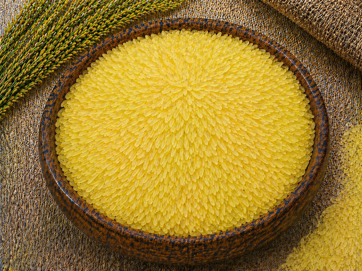 Minikit Lemon Sella Non Basmati Rice premium yellow sella rice